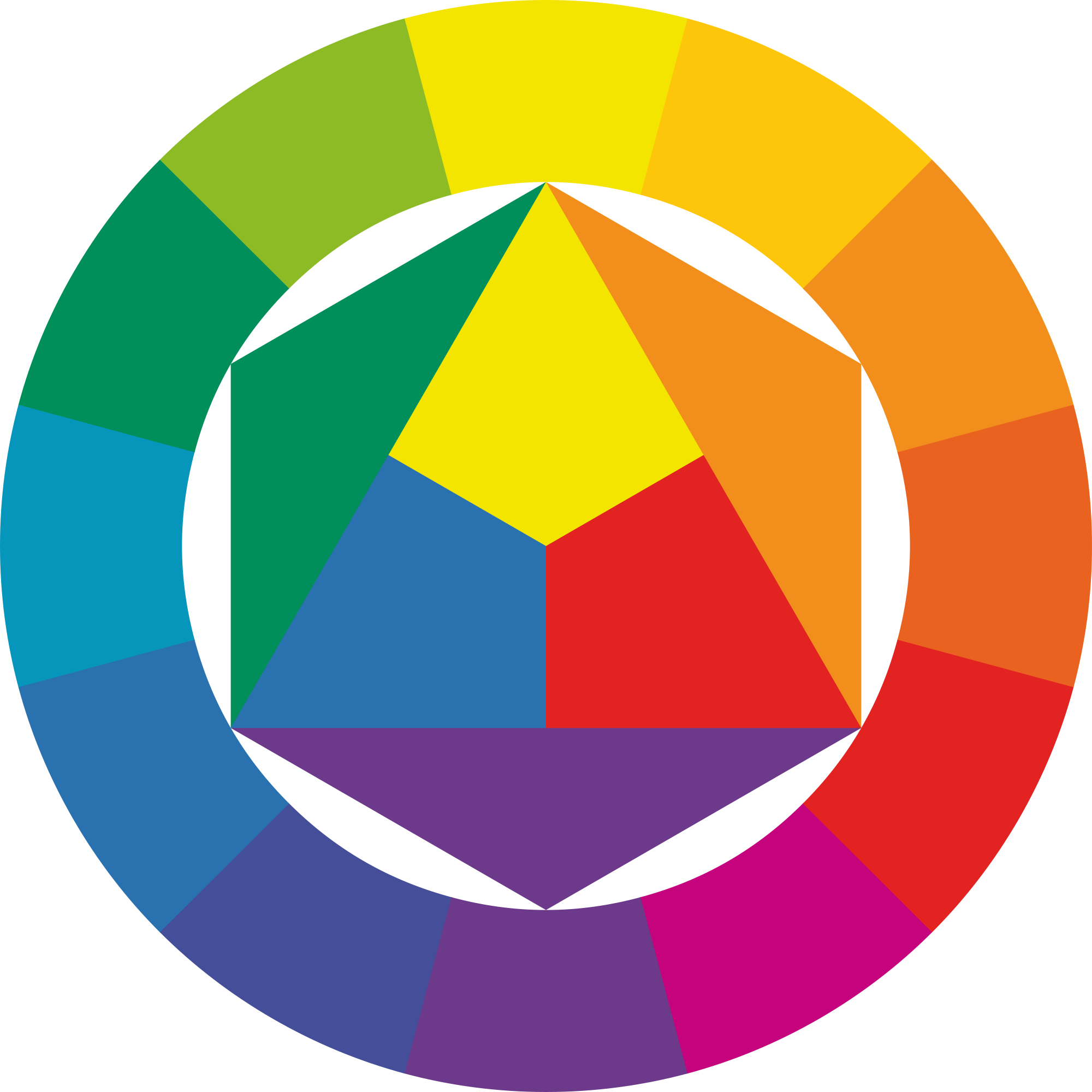 Edouard Fouché | The Extended Color Wheel by Itten